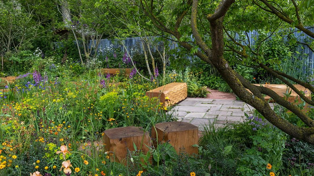 The Octavia Hill Garden by Blue Diamond with The National Trust