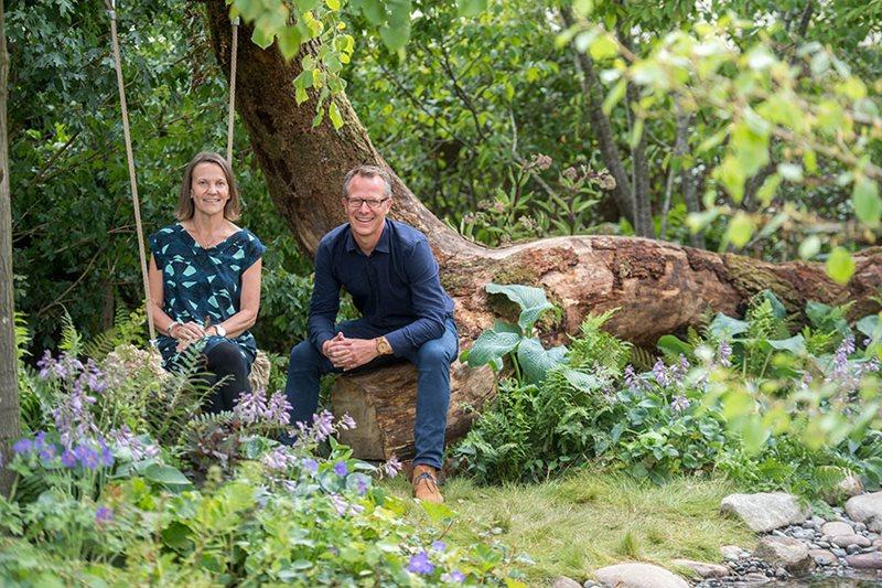 Andree Davies and Adam White. Photo: Paul Grover