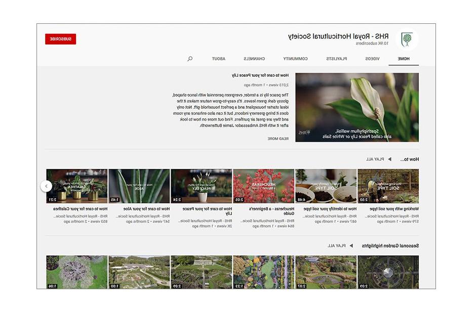 Many of our embedded website videos and those on our dedicated YouTube channel offer automatic subtitles that can be turned on so that individuals who are deaf or hard of hearing have access to our great gardening content.