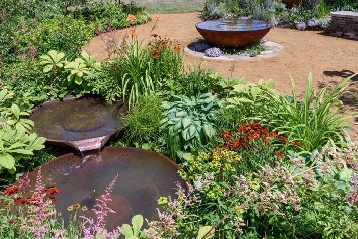 Water features in the RHS Planet-Friendly Garden