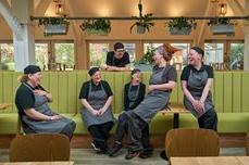 RHS Rosemoor restaurant staff