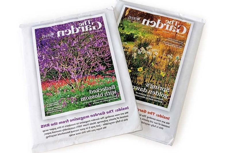 The Garden magazine in its paper wrap