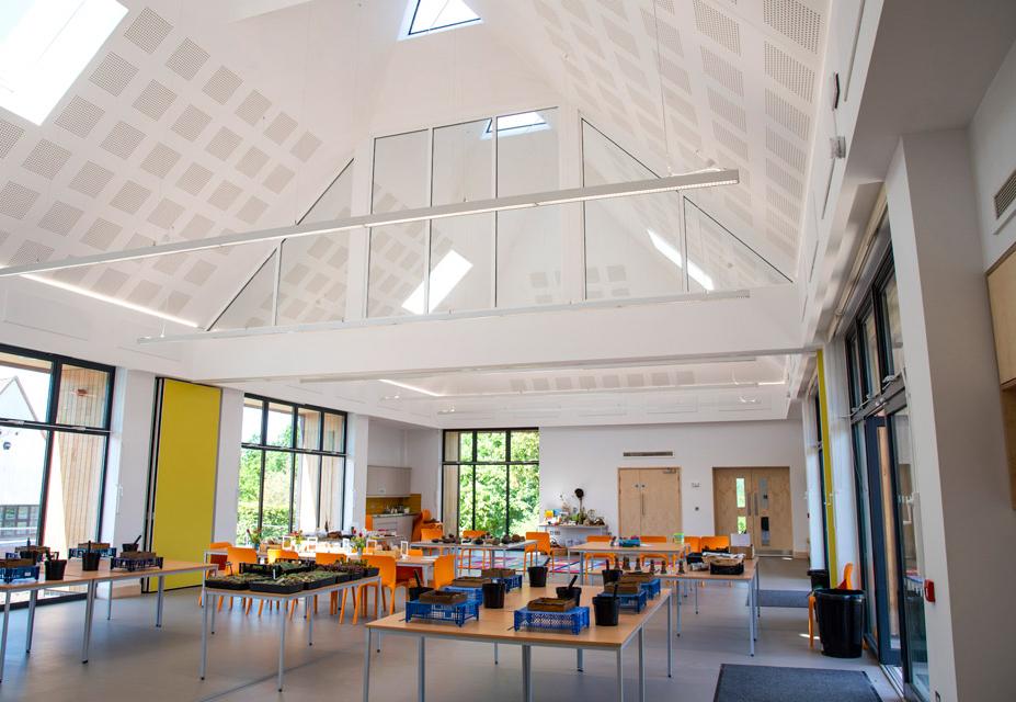 The Clore Learning Centre is our purpose-built education building, which opened in 2018. This designated studio space can cater for up to 90 students at any time and opens up onto the Learning Garden.