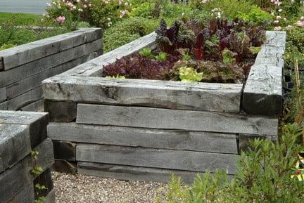 Raised bed for easy access gardening