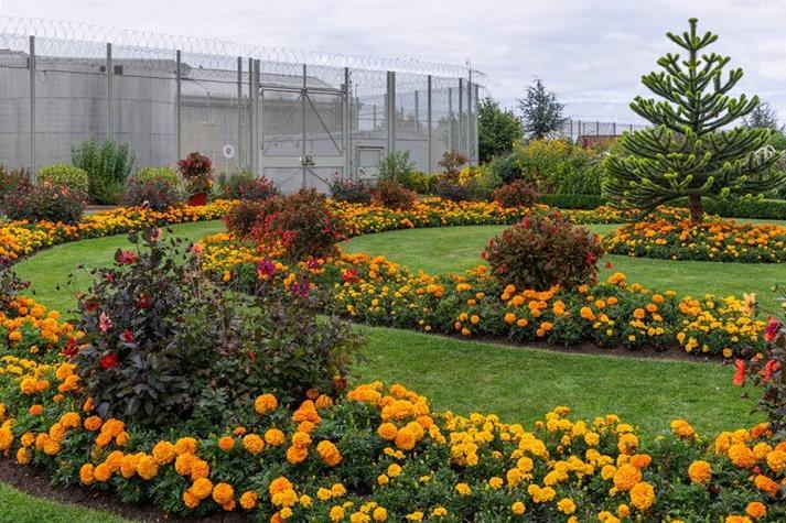 The colourful Monkey Puzzle Garden at HMP Whatton