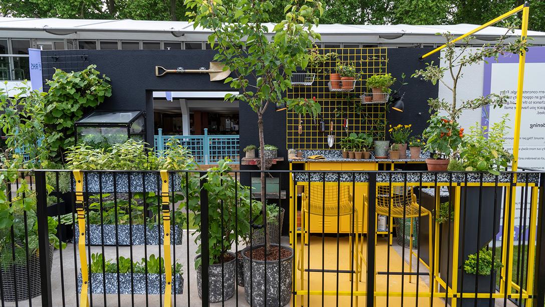 The Potting Balcony Garden sponsored by Viking