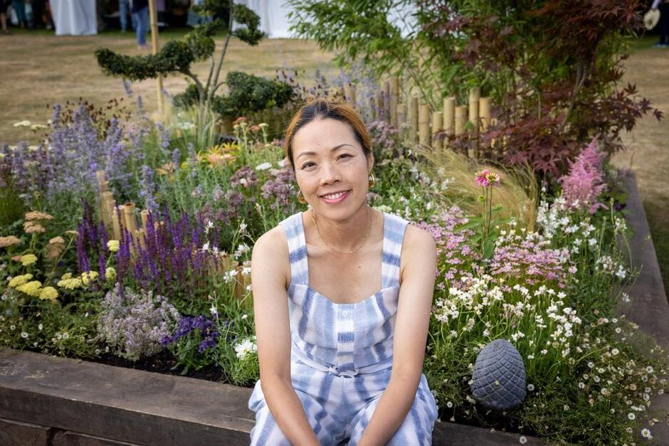 Queenie Chan and her Greener Border at RHS Tatton Park 2022