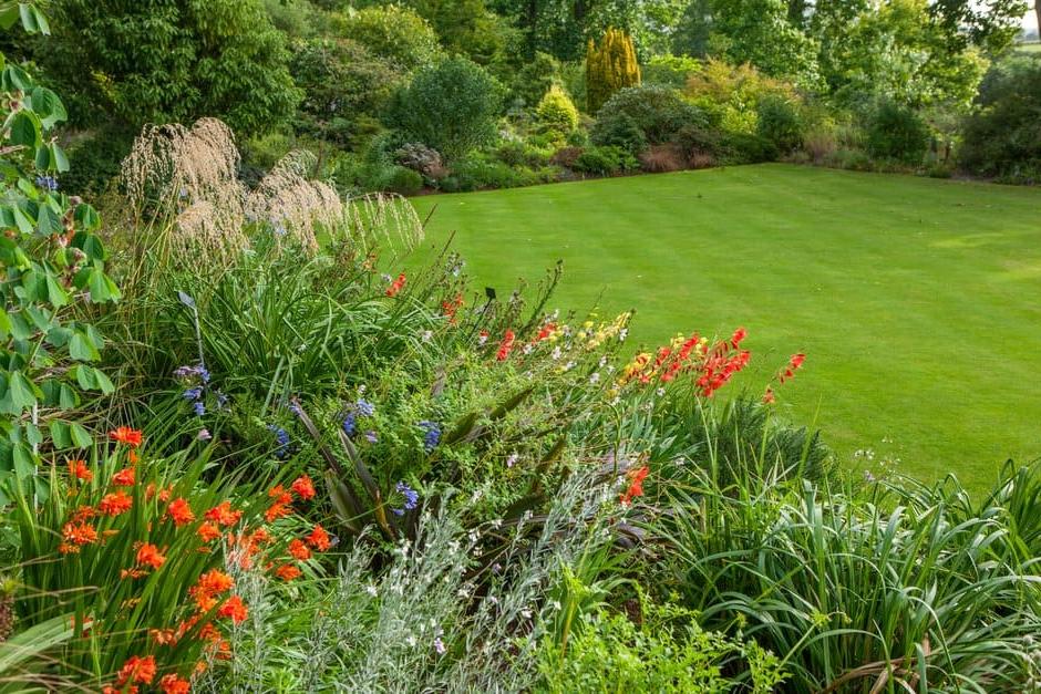 Use a mower with a rear roller if you want stripes on your lawn