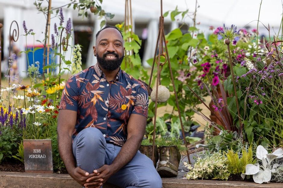 Jason Williams and his Greener Border at RHS Tatton Park 2022