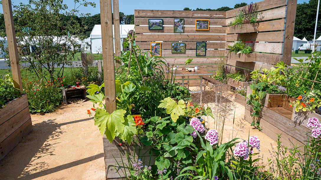 The BBC North West Community Garden with the RHS