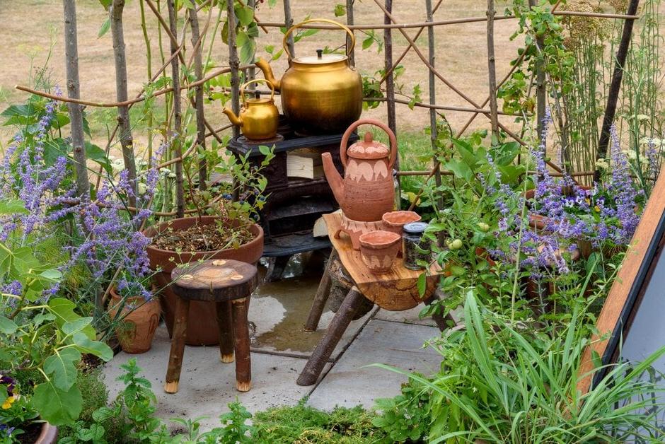 FruiTEA Greener Border at RHS Tatton Park 2022